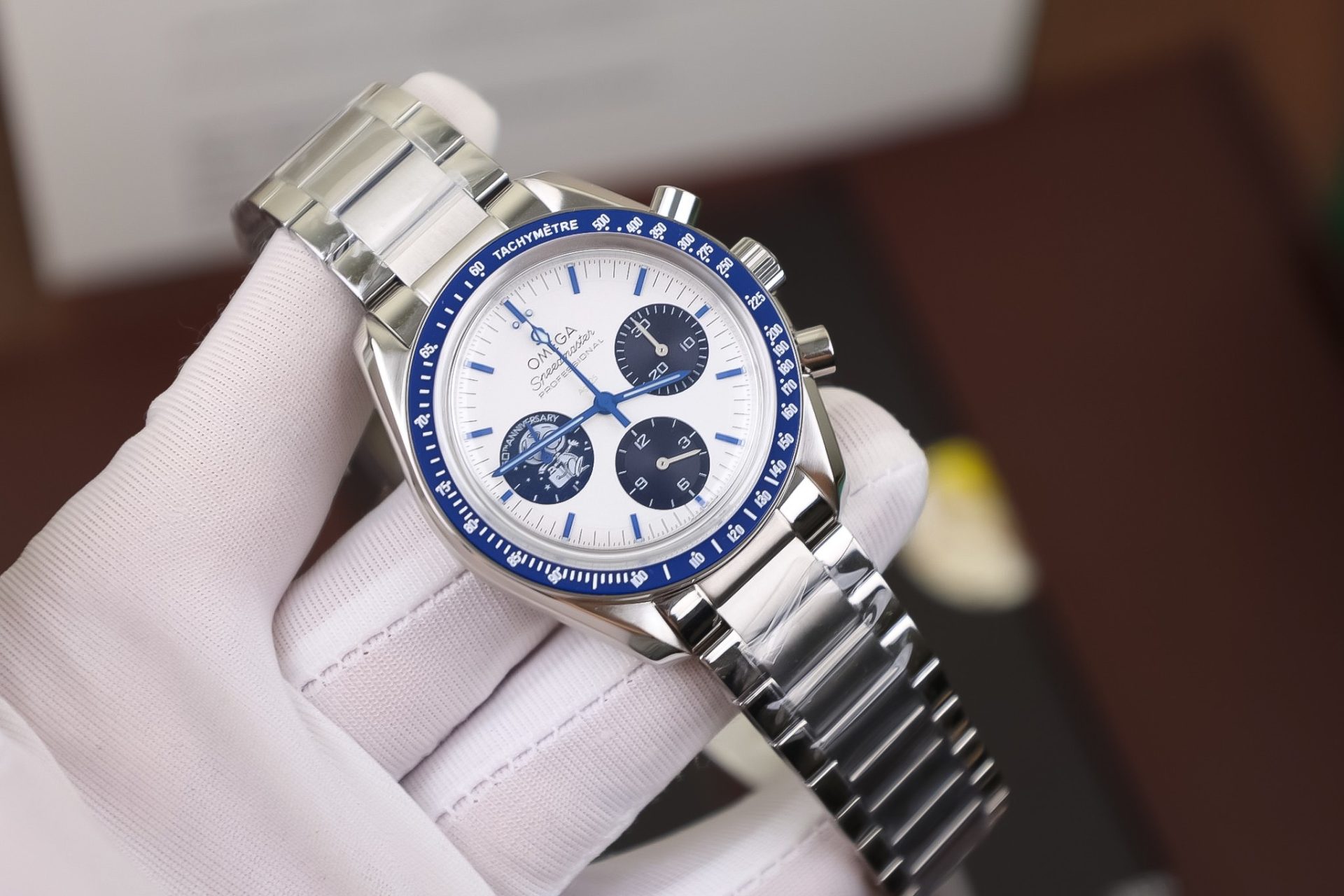 Omega Best Replica Watch Speedmaster Snoopy Avard Chronograph N1 Factory 42mm - Elite Watch Atelier