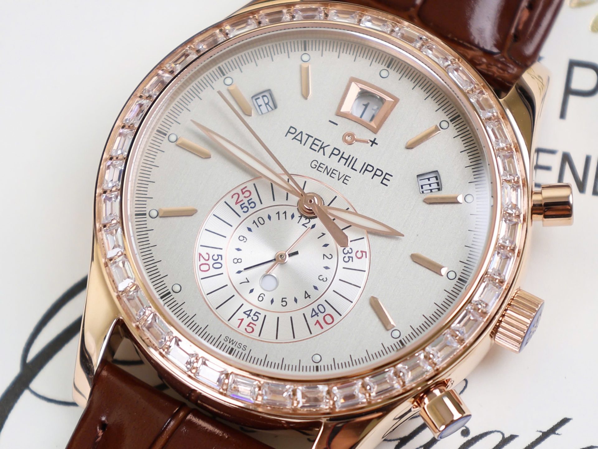 Patek Philippe Replica Watch Complications 5961R Rose Gold TW Factory 40.5mm - Top club