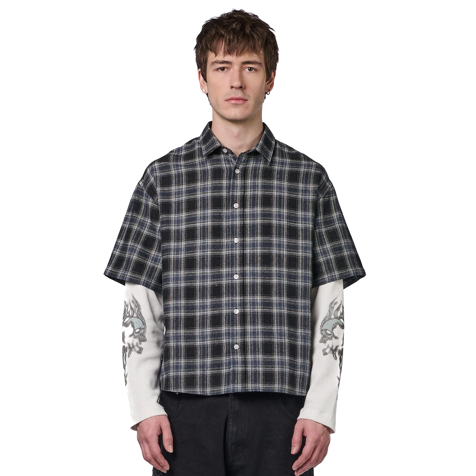 "hellboy" layered Shirt