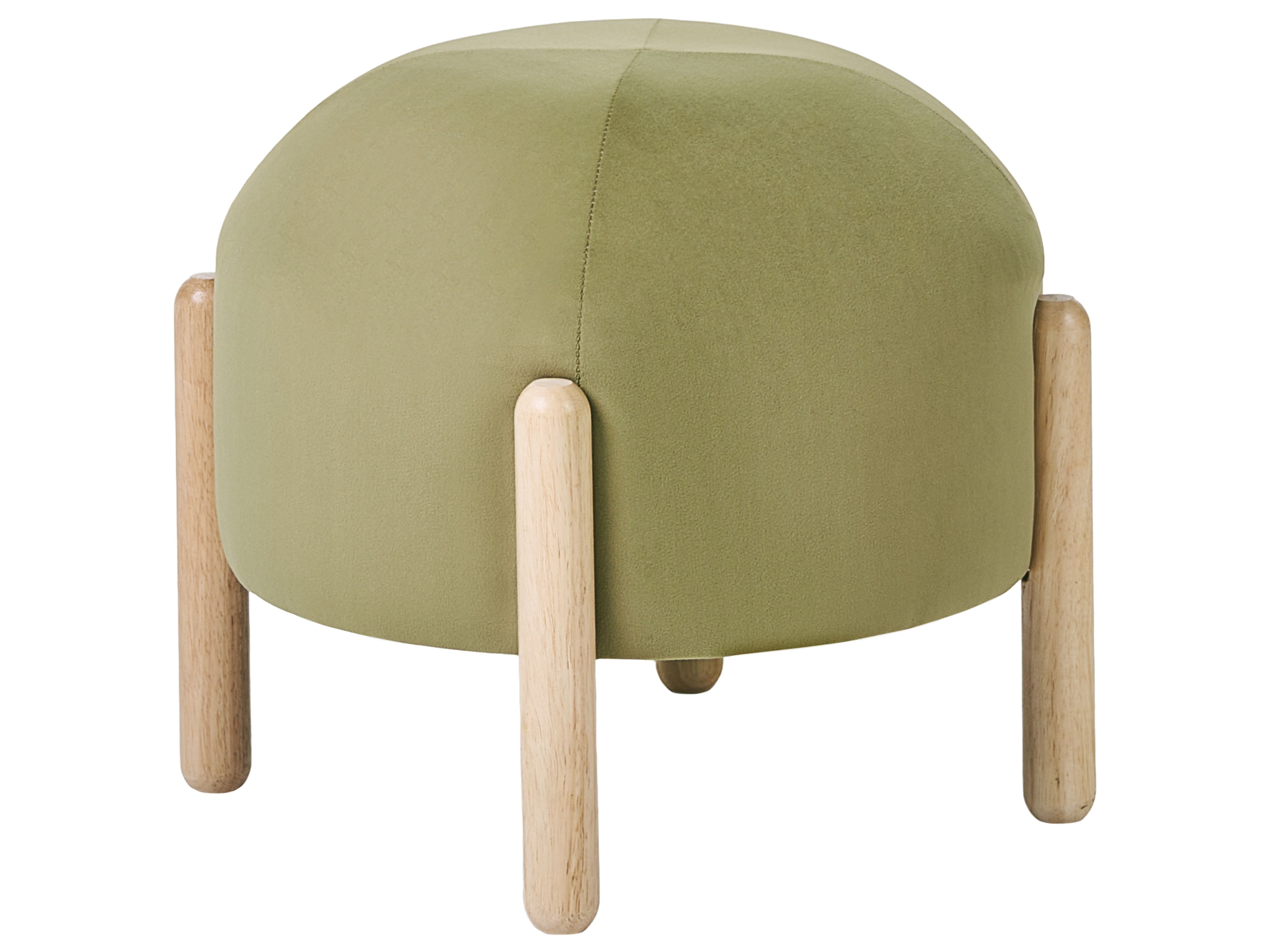 Footstool HELEN Velvet Green