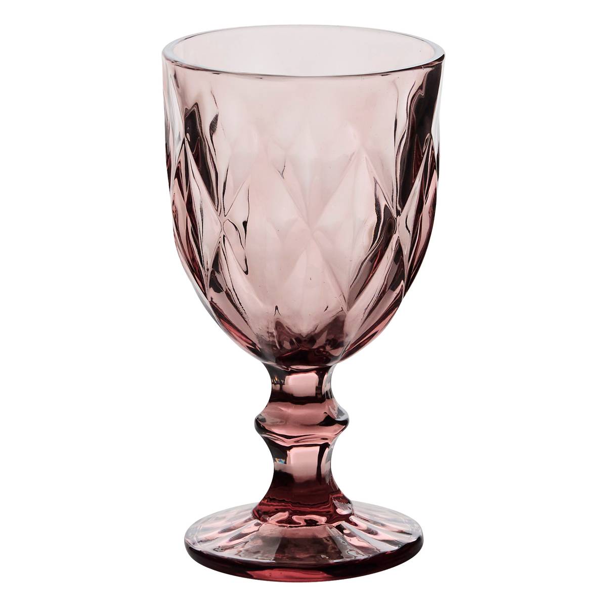 Wine glass"Lea" Glass, 235 ml, Medium Pink