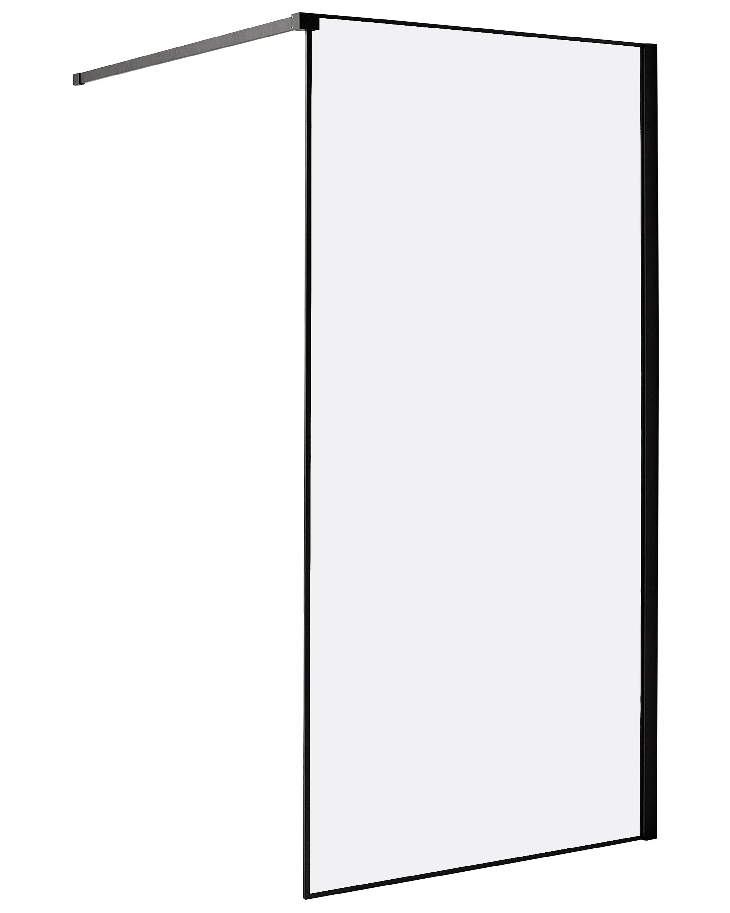 Shower Screen WASPAM 1000 x 1900 mm Black
