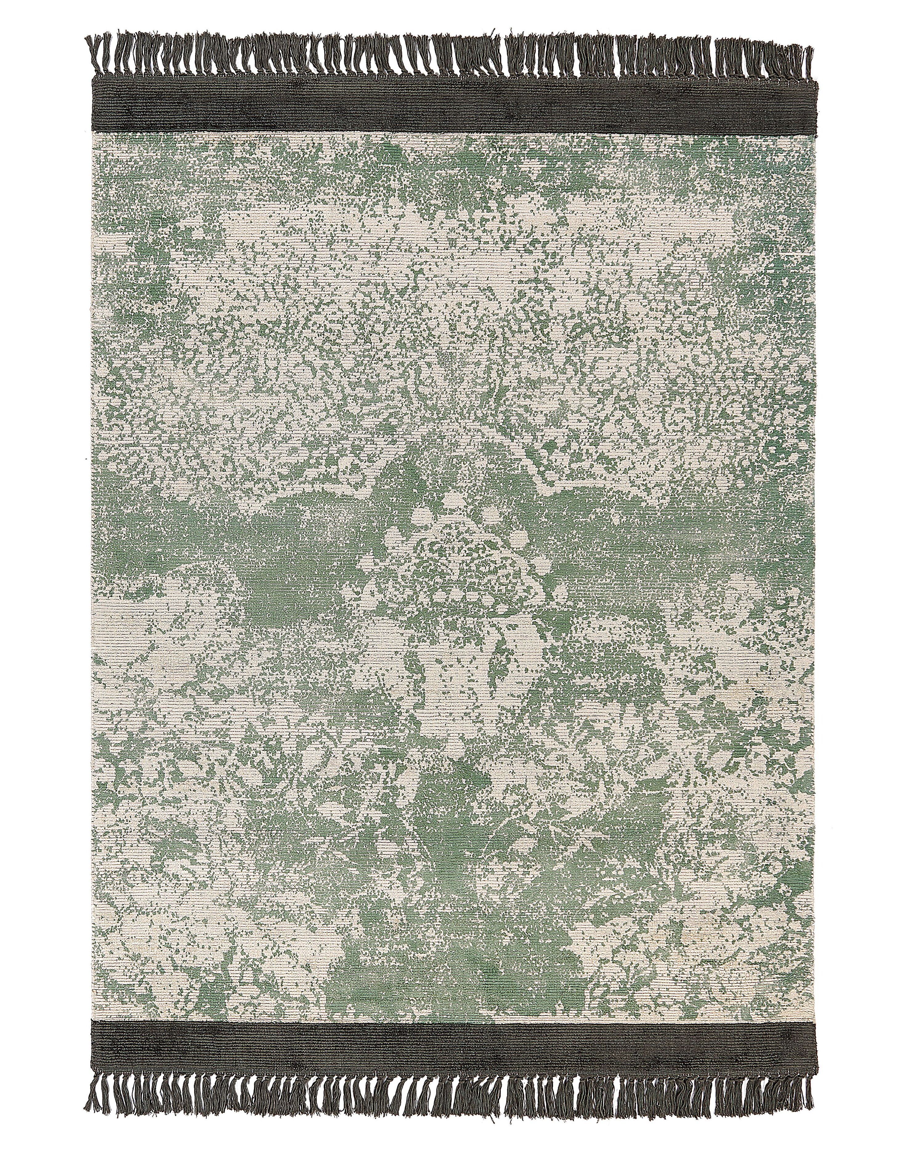 Rug AKARSU Green 140 x 200 cm Viscose