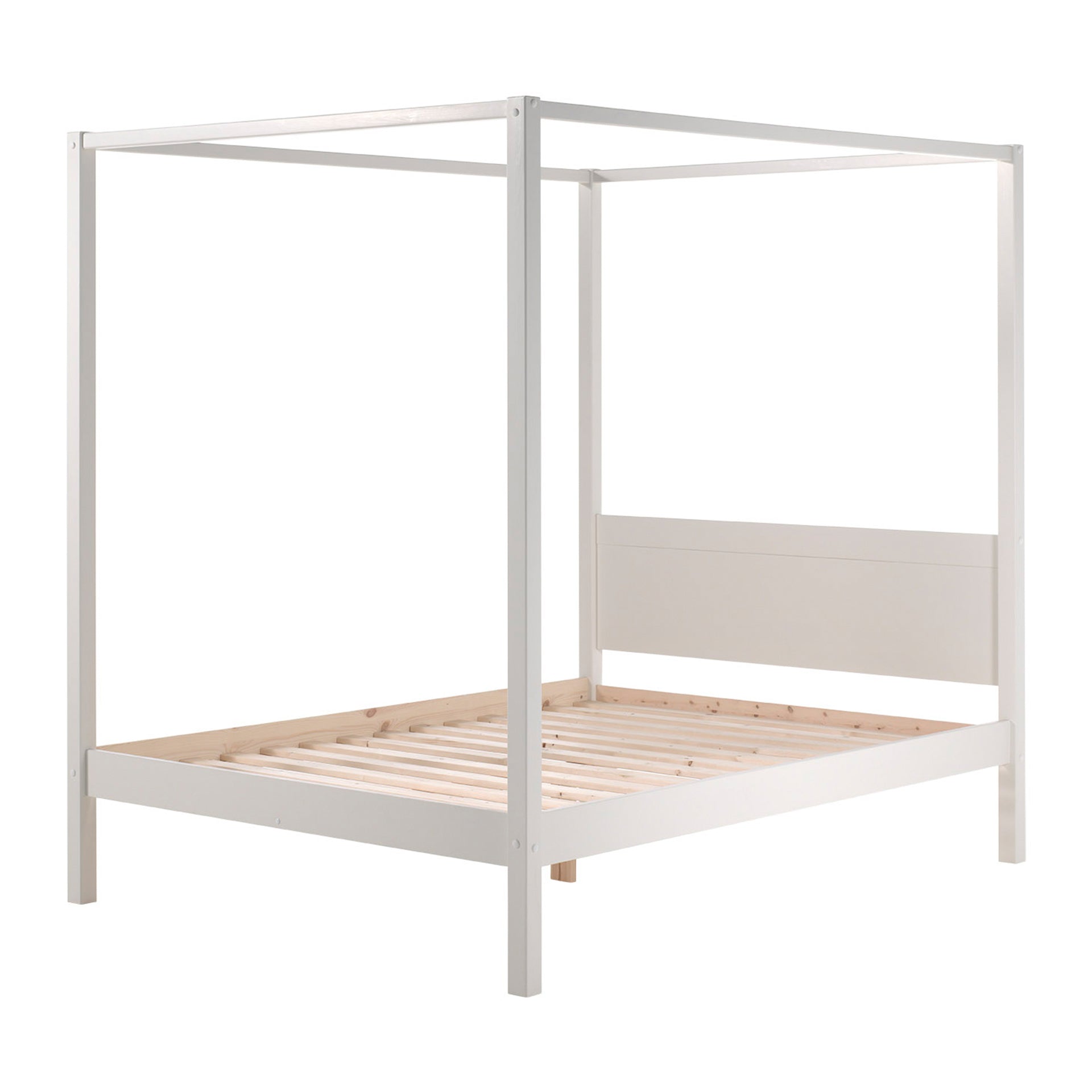 Vipack Pino Hemelbed 140 x 200 cm - Wit