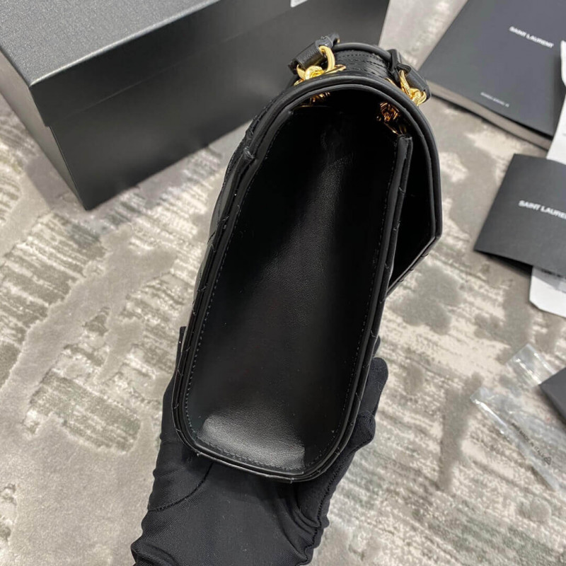 Replica Saint Laurent Smooth Leather Envelope Medium Bag 4872061:1High-quality replica