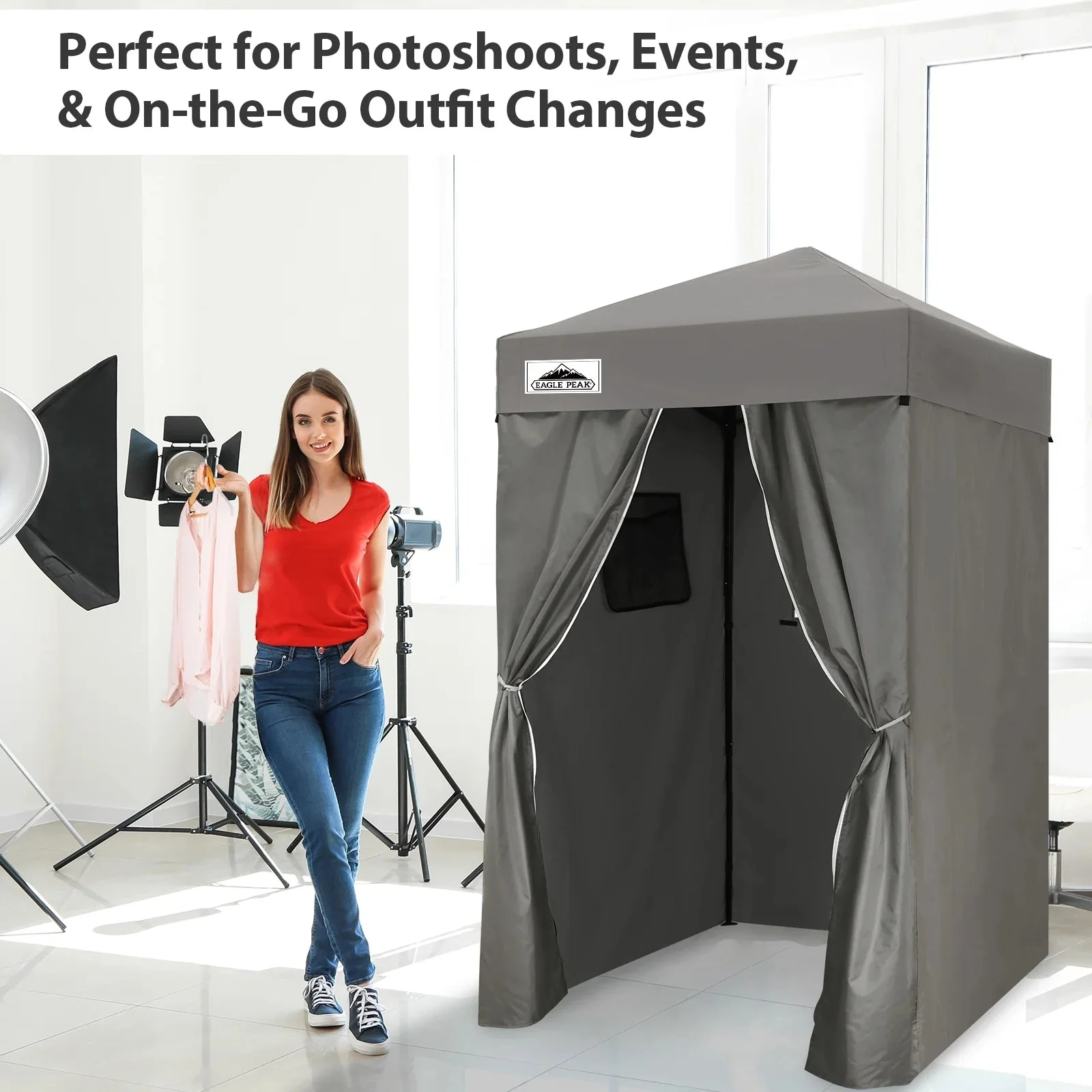 EAGLE PEAK Ultra Compact 4 ft x 4 ft Pop-Up Changing Room Canopy - Flex - Image 85 EAGLE PEAK Ultra Compact 4 ft x 4 ft Pop-Up Changing Room Canopy - Flex - Image 85