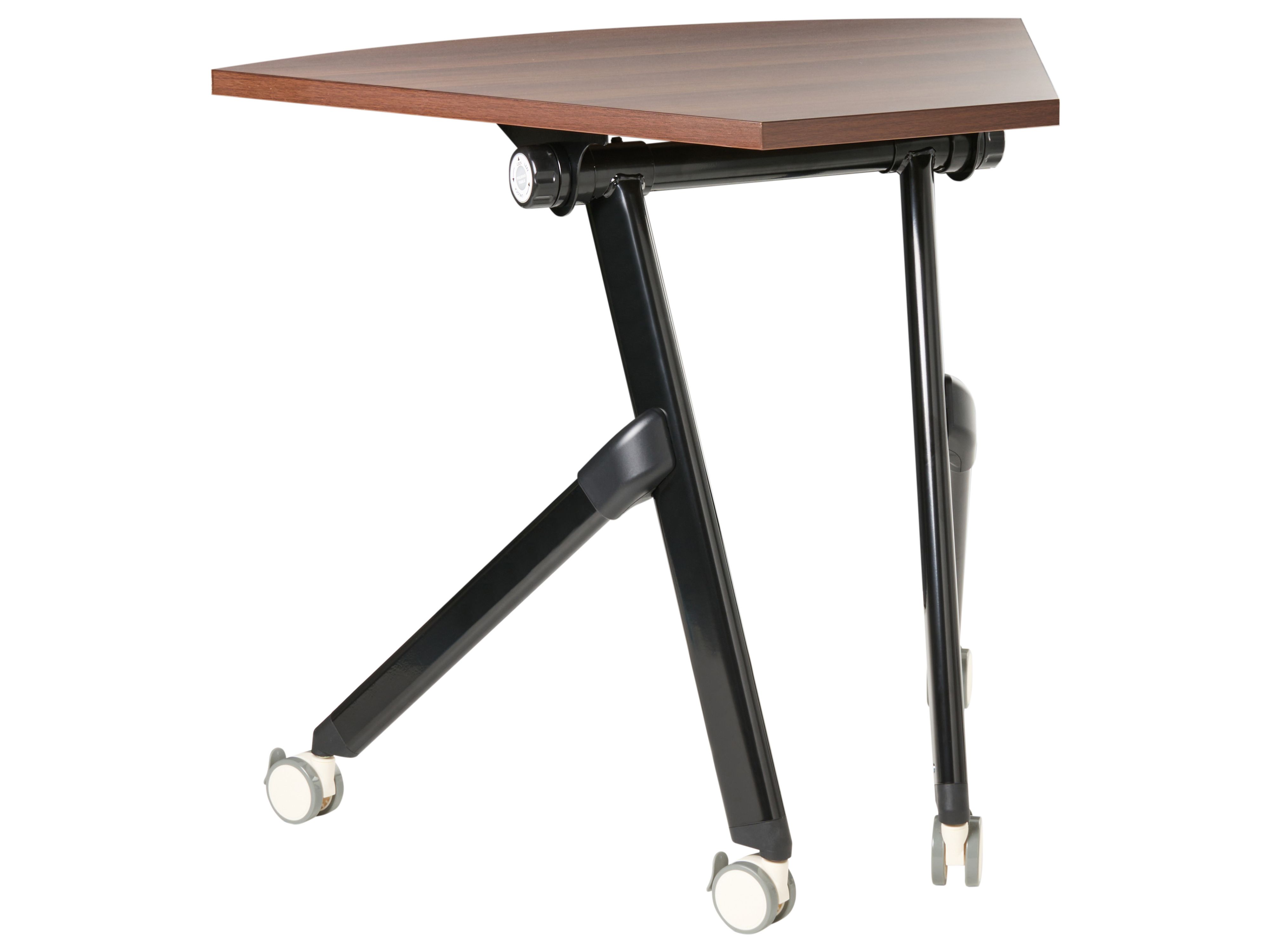 Foldable Corner Desk Module BENDI Dark Brown 90 cm 64 cm