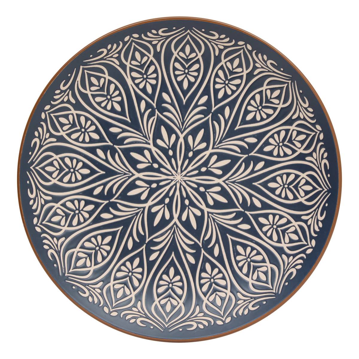 Flat plate "Ines" Stoneware (ceramic), D.27 cm