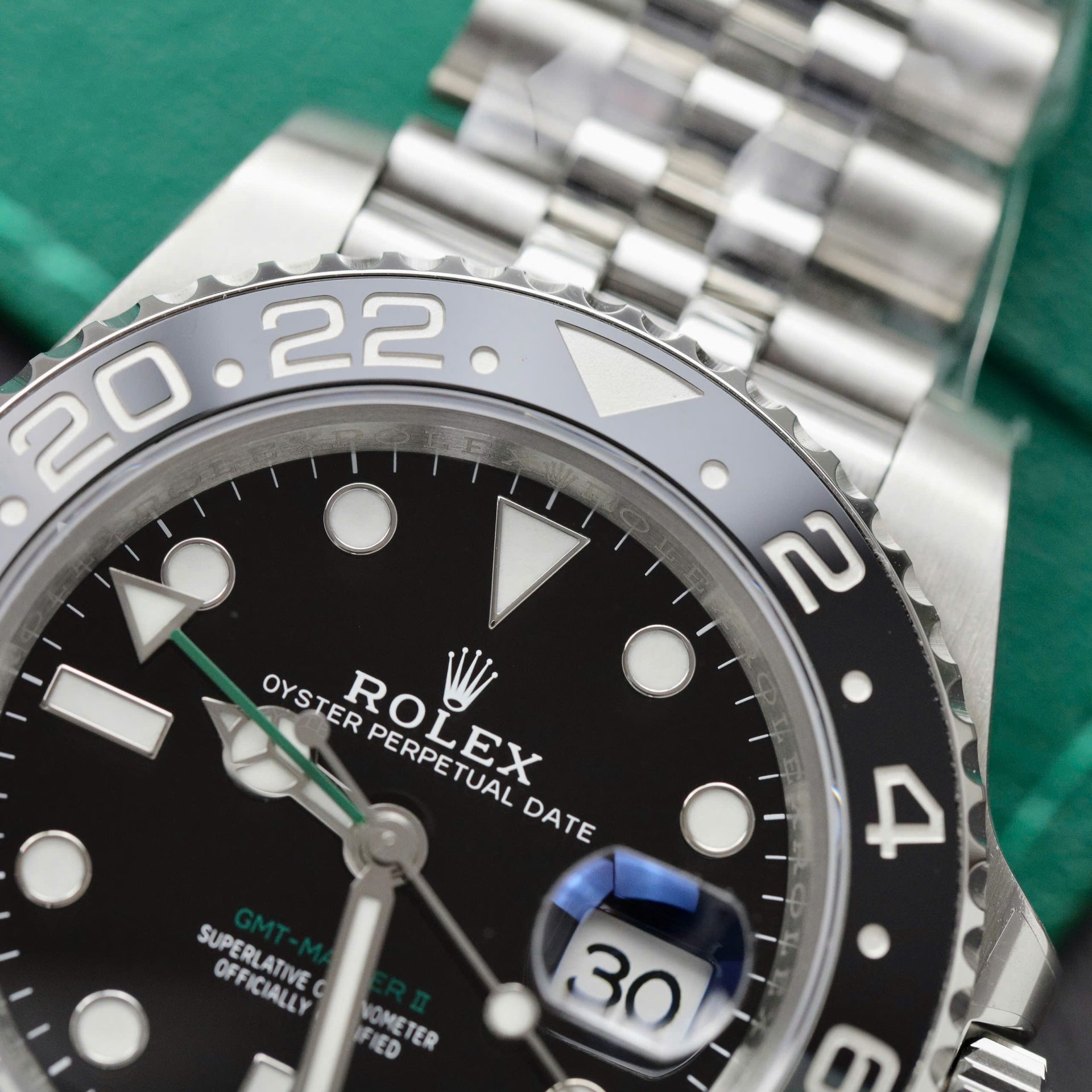 Rolex GMT-Master II 126710GRNR Replica Watch Black Dial Clean Factory 41mm - Top club