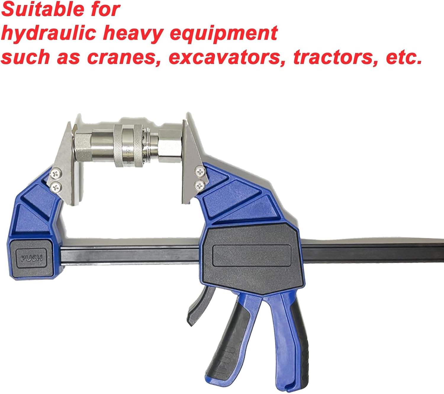 18” Quick Coupler Mate Pipe Clamps Includes 4 Duo-Jaw Sets(2 * 1/2
