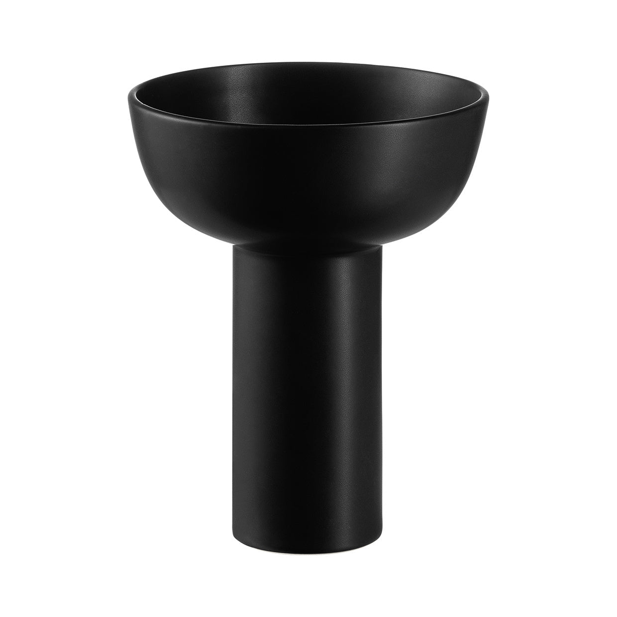 Miyabi Vaas Black Hoog   Zwart