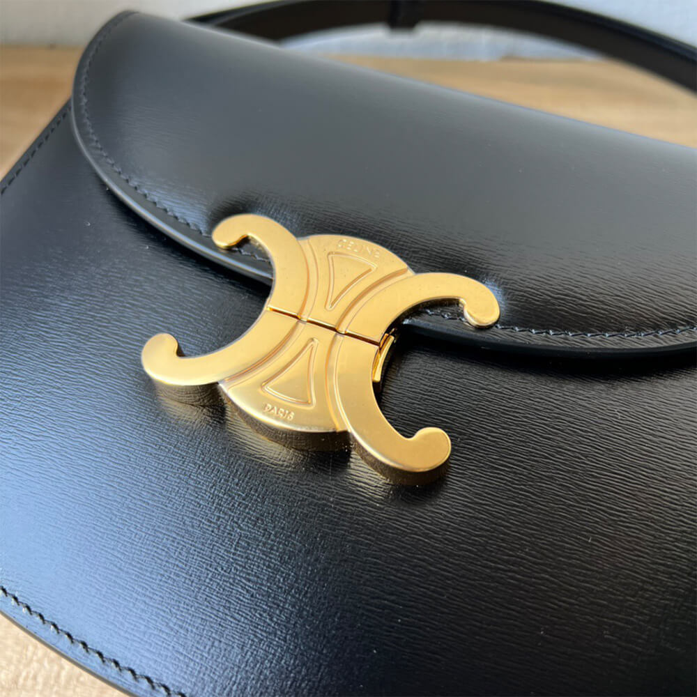 CELINE BESACE CLEA in shiny calfskin(HIGH-END GRADE)1:1High-quality replica
