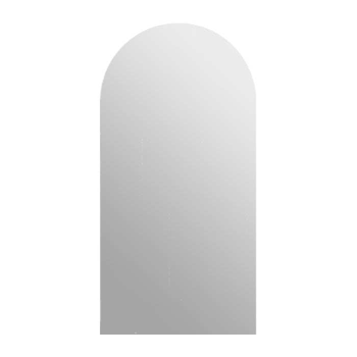 Vtw Living - Badkamerspiegel Half Rond 50 x 100 cm - Spiegel Badkamer