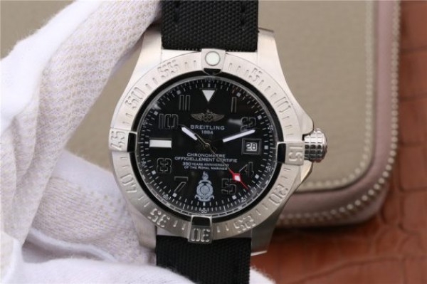 Replica Breitling Avenger Seawolf Royal Marines 350 Years Anniversary Nylon Strap A2836 - Top club