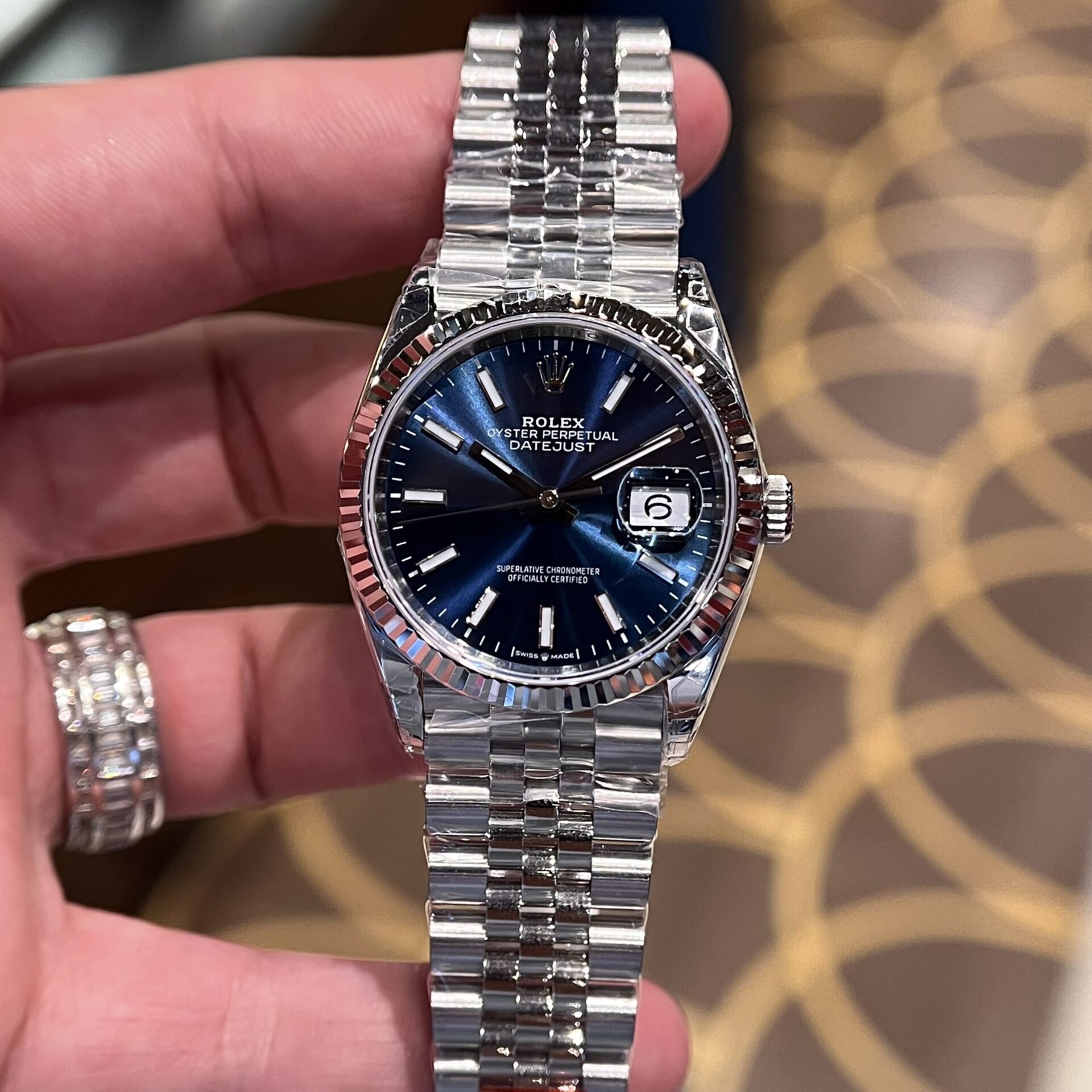 Rolex DateJust 126334 Replica Watches Blue Dial VS Factory 36mm - Elite Watch Atelier