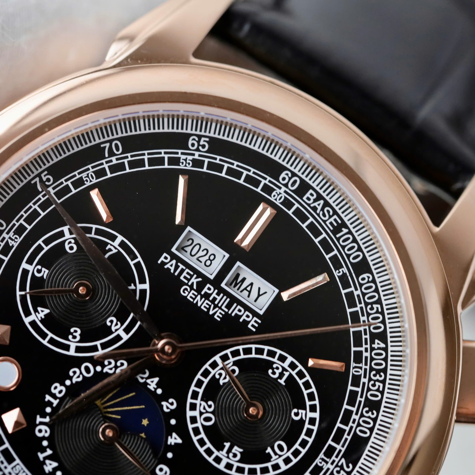 Patek Philippe Grand Complications 5270J Leather Strap Fake Watch 41mm - Top club