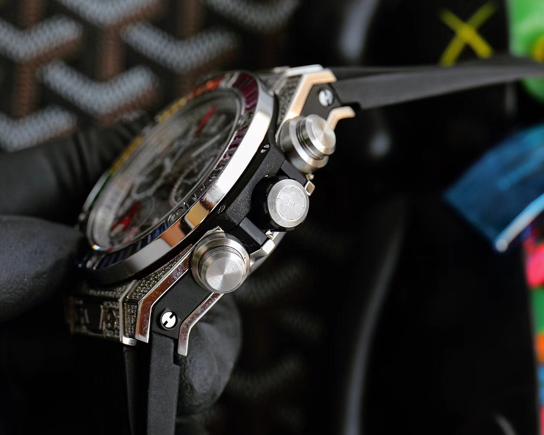 Big Bang Unico Titanium Rainbow 42mm(1:1 replica) - Top club