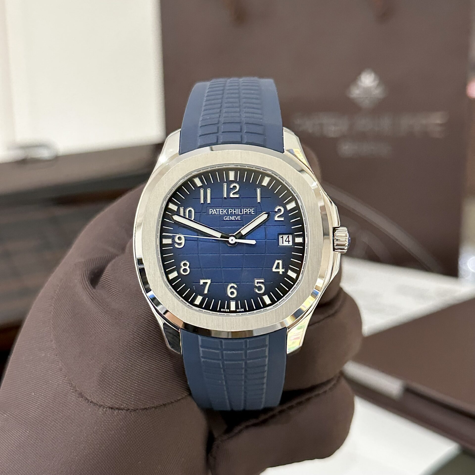 Patek Philippe Aquanaut 5167 Replica 1:1 Watch Blue 3K Factory 40mm - Elite Watch Atelier