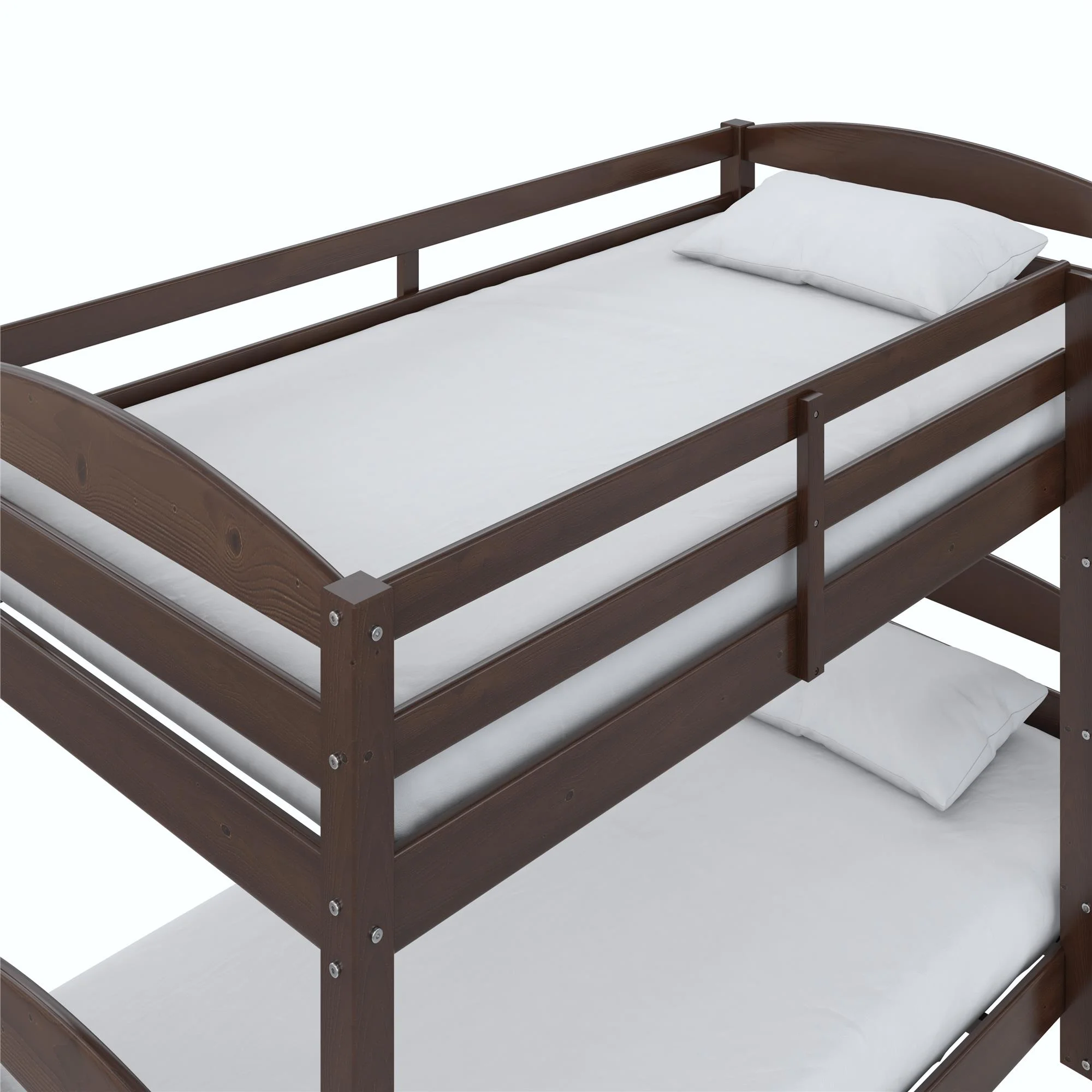 Better Homes & Gardens Leighton Solid Wood Twin-over-Twin Convertible Bunk Bed, Vanilla - Image 33