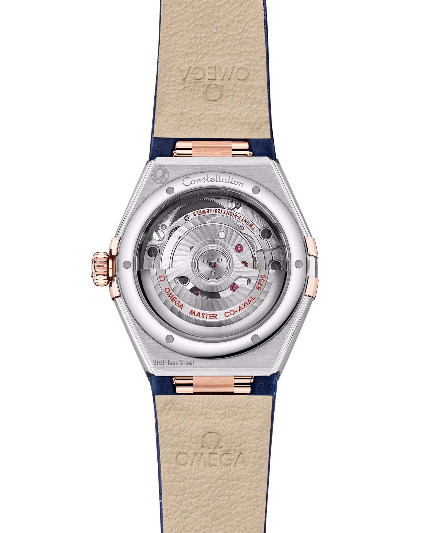 Constellation 29 mm, steel ‑ Sedna™ gold on leather strap(1:1 replica) - Elite Watch Atelier