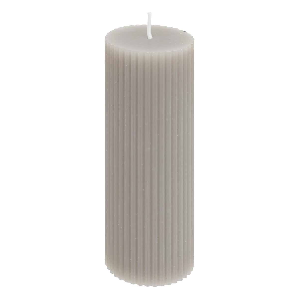 "Demi" stick candle Light grey, 229g