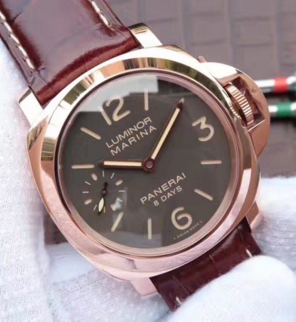 Replica Panerai XF PAM511 Brown Leather Strap P5000 - Top club