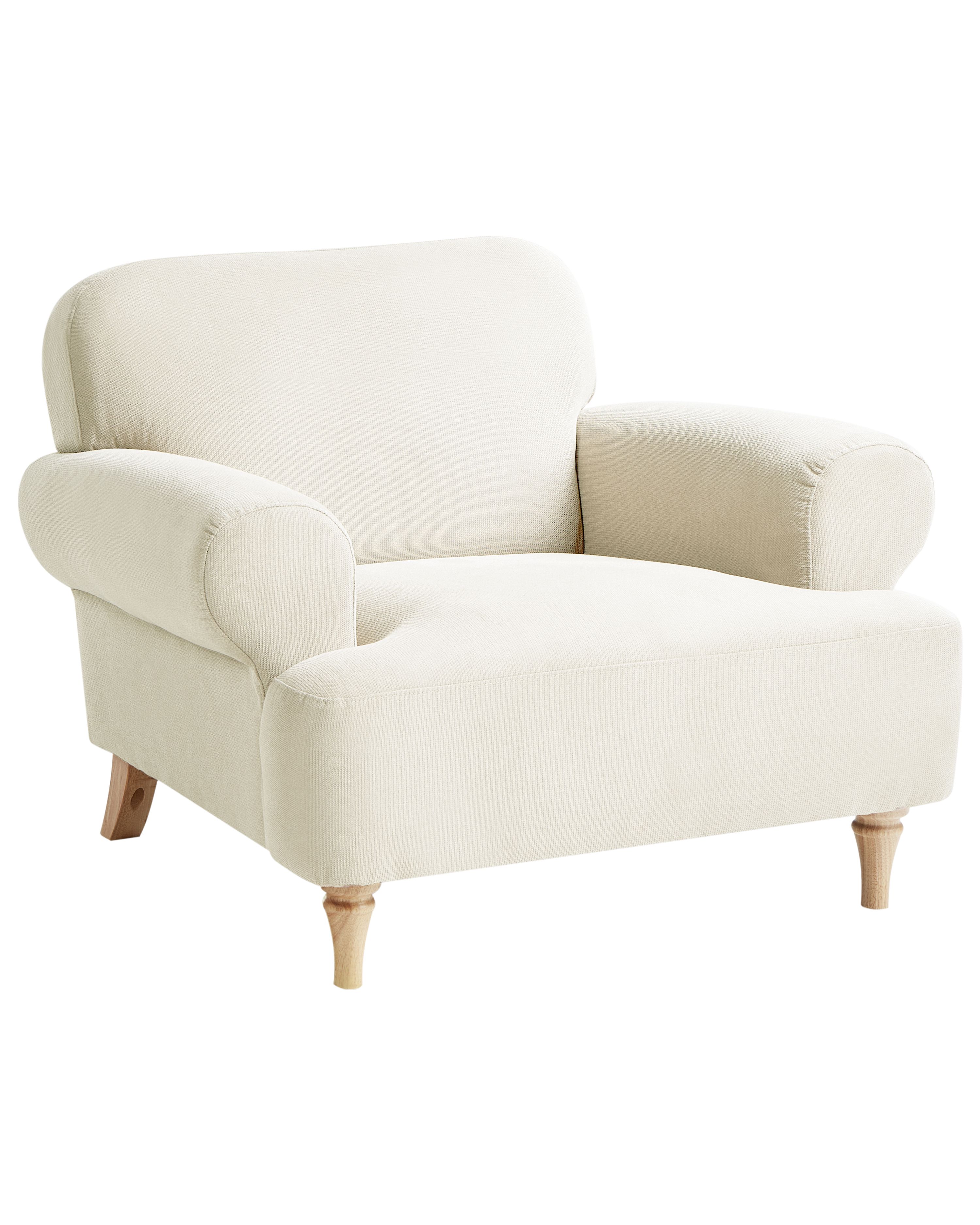 Armchair KIBERG Fabric Light Beige