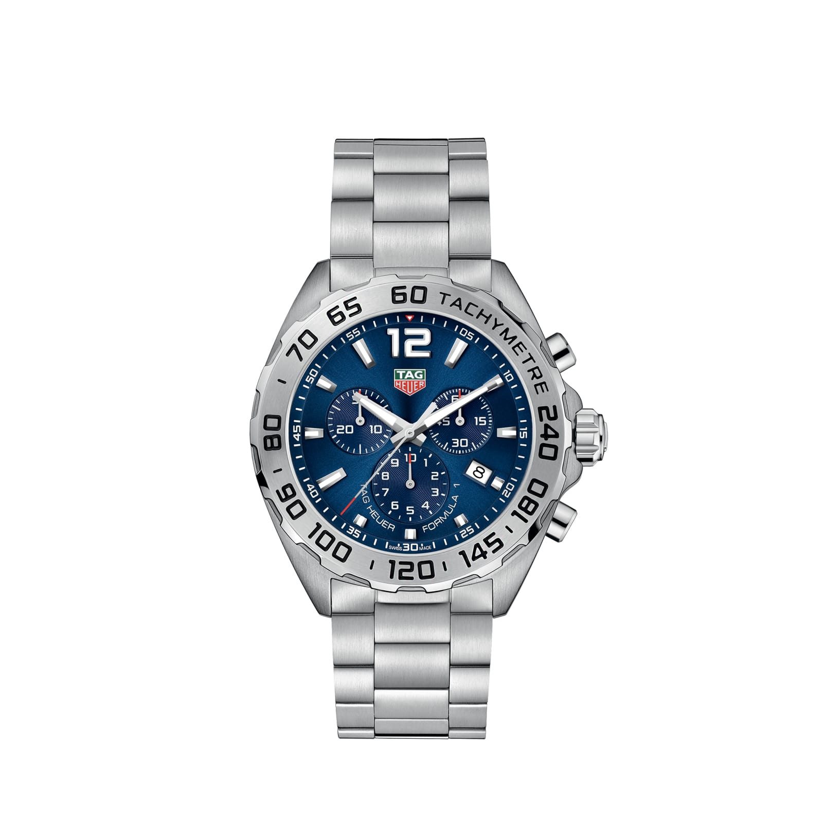 TAG Heuer Replica Watch Formula 1 Chronograph Quartz 43 mm Steel(1:1 replica) - Top club