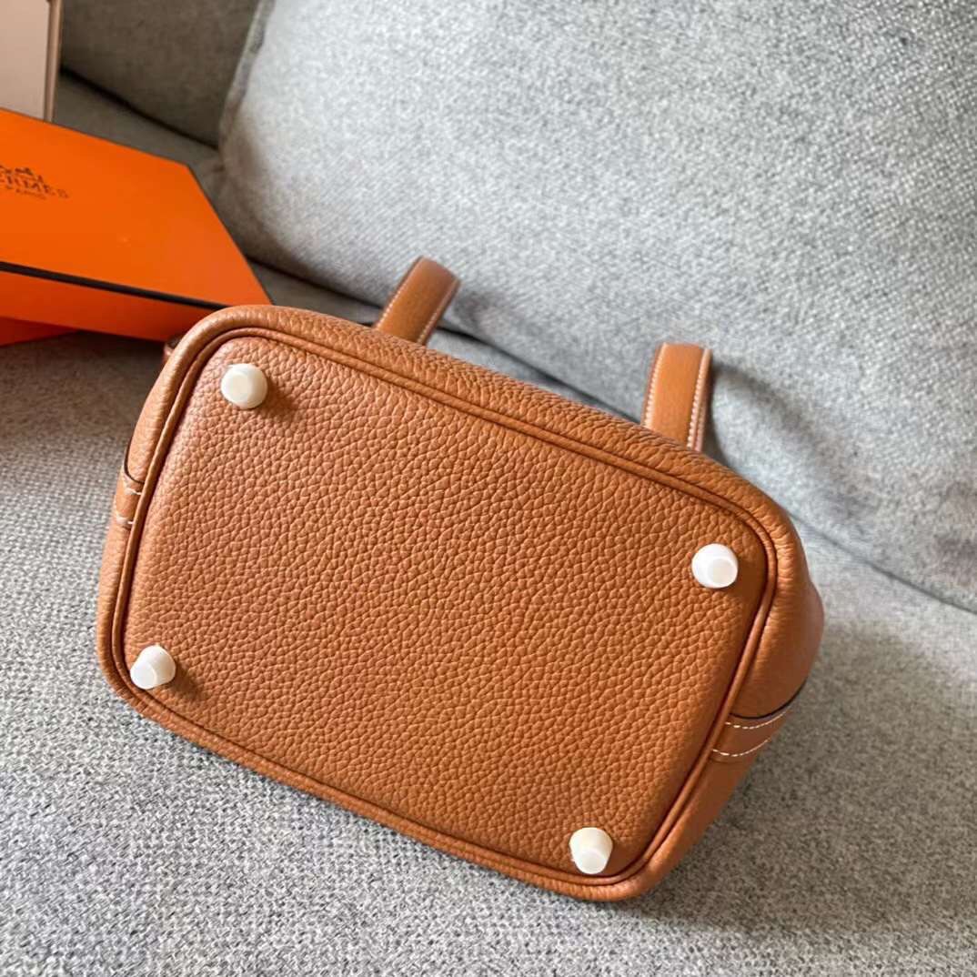 Hermès Picotin Leather 18cm Bag1:1High-quality replica