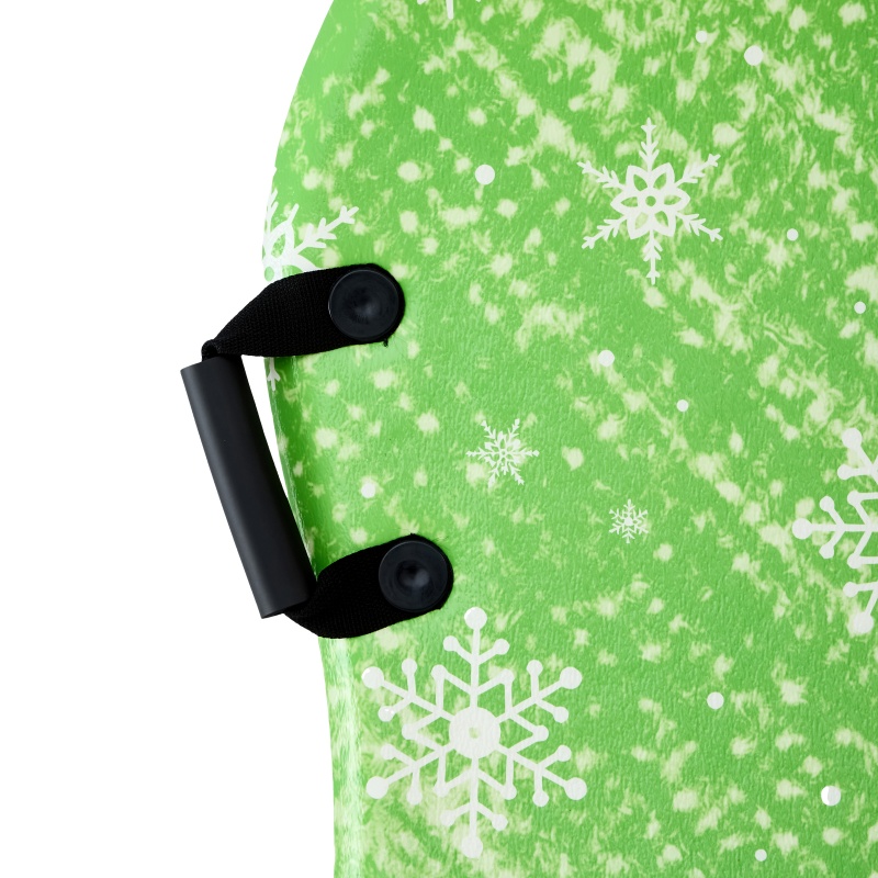 Premium Long Length Freestyle Ski Sleigh Board-Durable Child Outdoor Sport Gear for Grass & Snow Skiing Sandwich