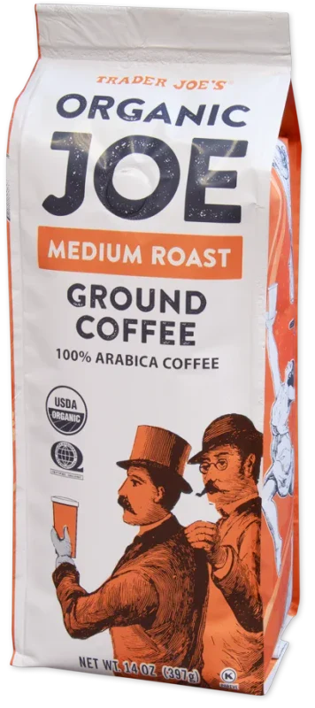 Organic Medium Roast Ground Coffee Arabica Smooth Balanced 14 Oz