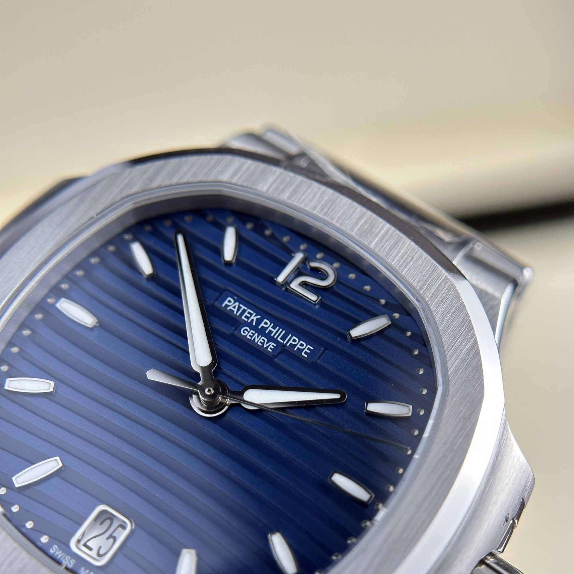 Patek Philippe Replica 11 Watch Women s Nautilus 7118 Blue Dial 3K Factory 35.2mm - Top club