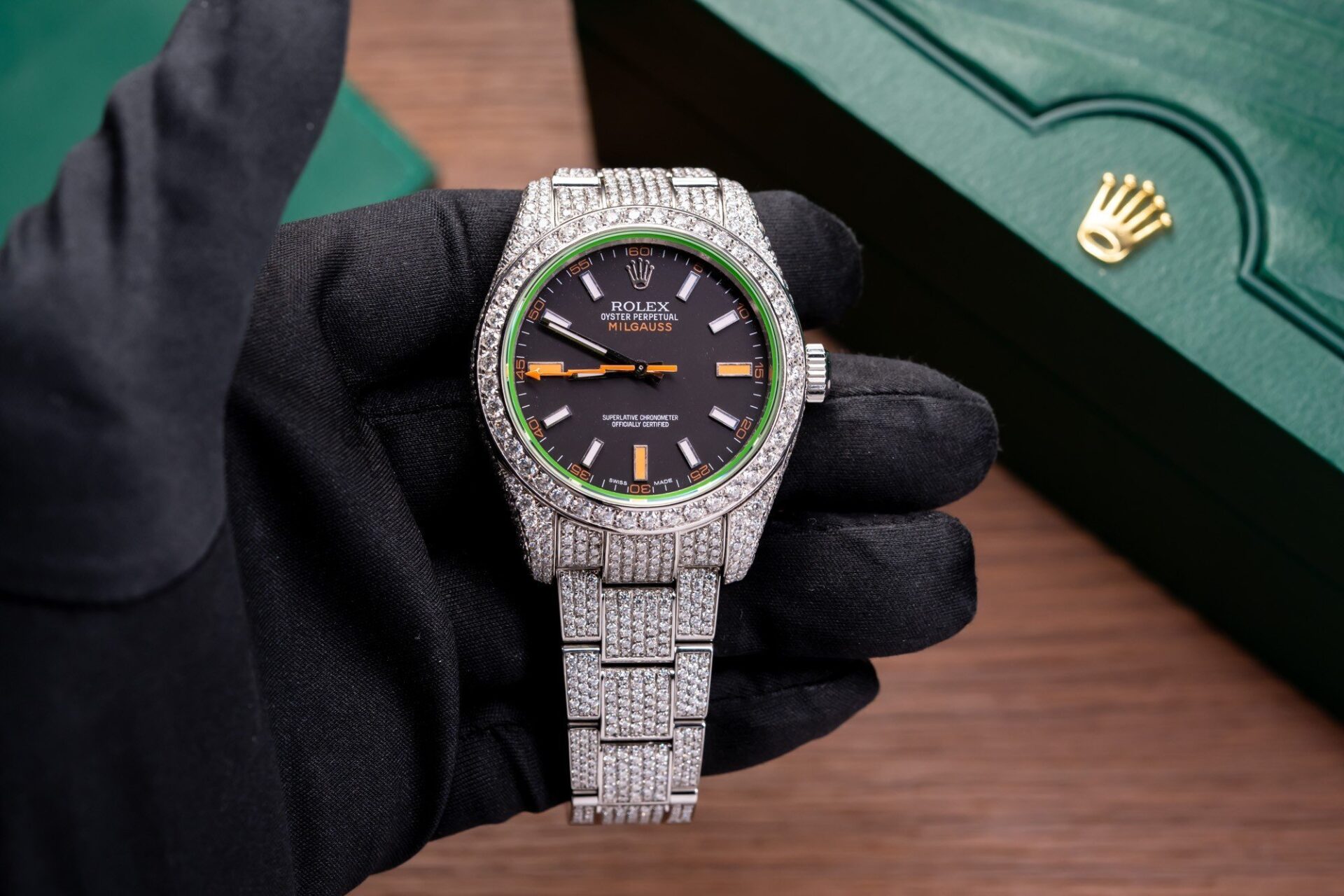 Rolex Best Replica Watch With Moissanite Diamond Hong Kong 41mm - Top club