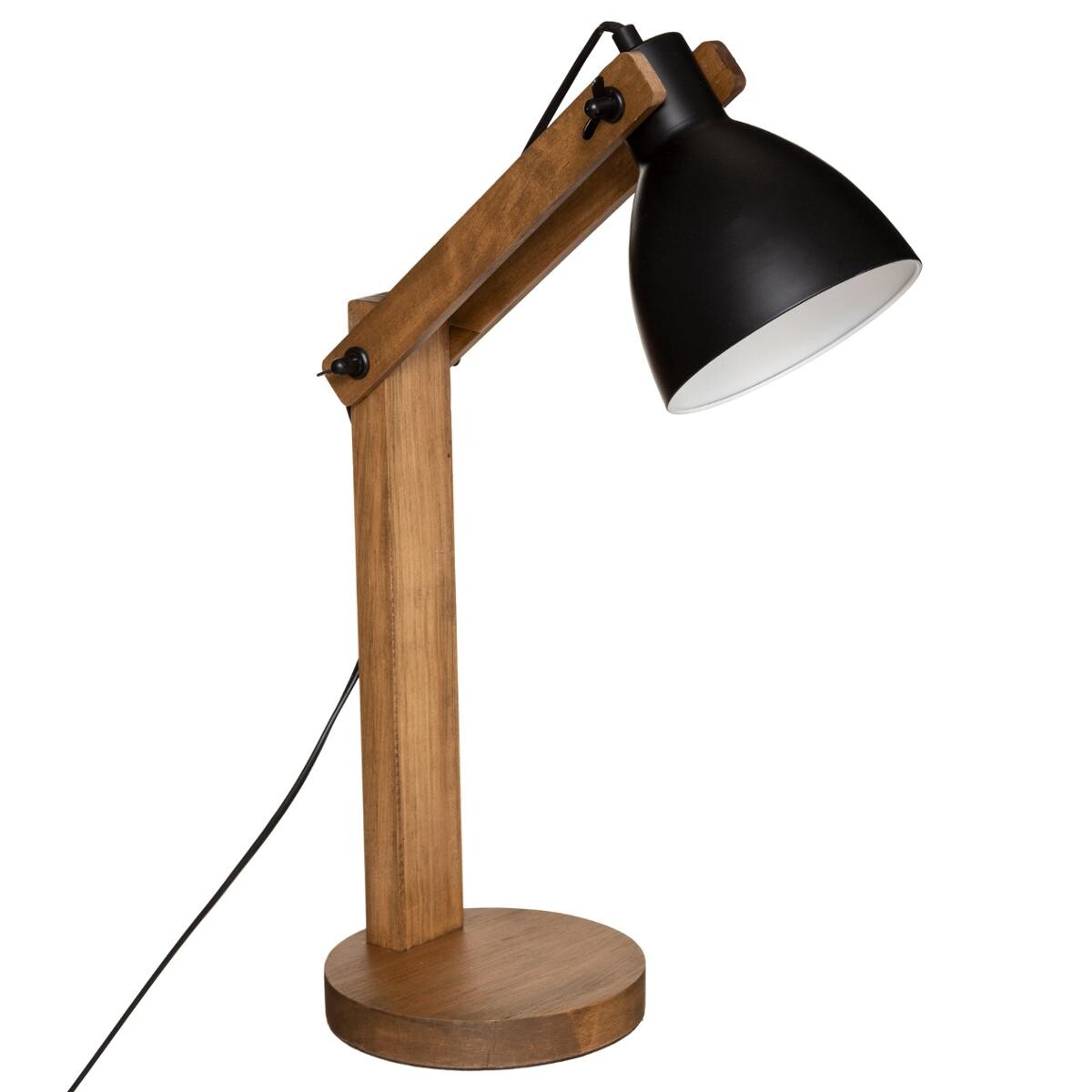 Arc lamp "Cuba" Black, H.56 cm