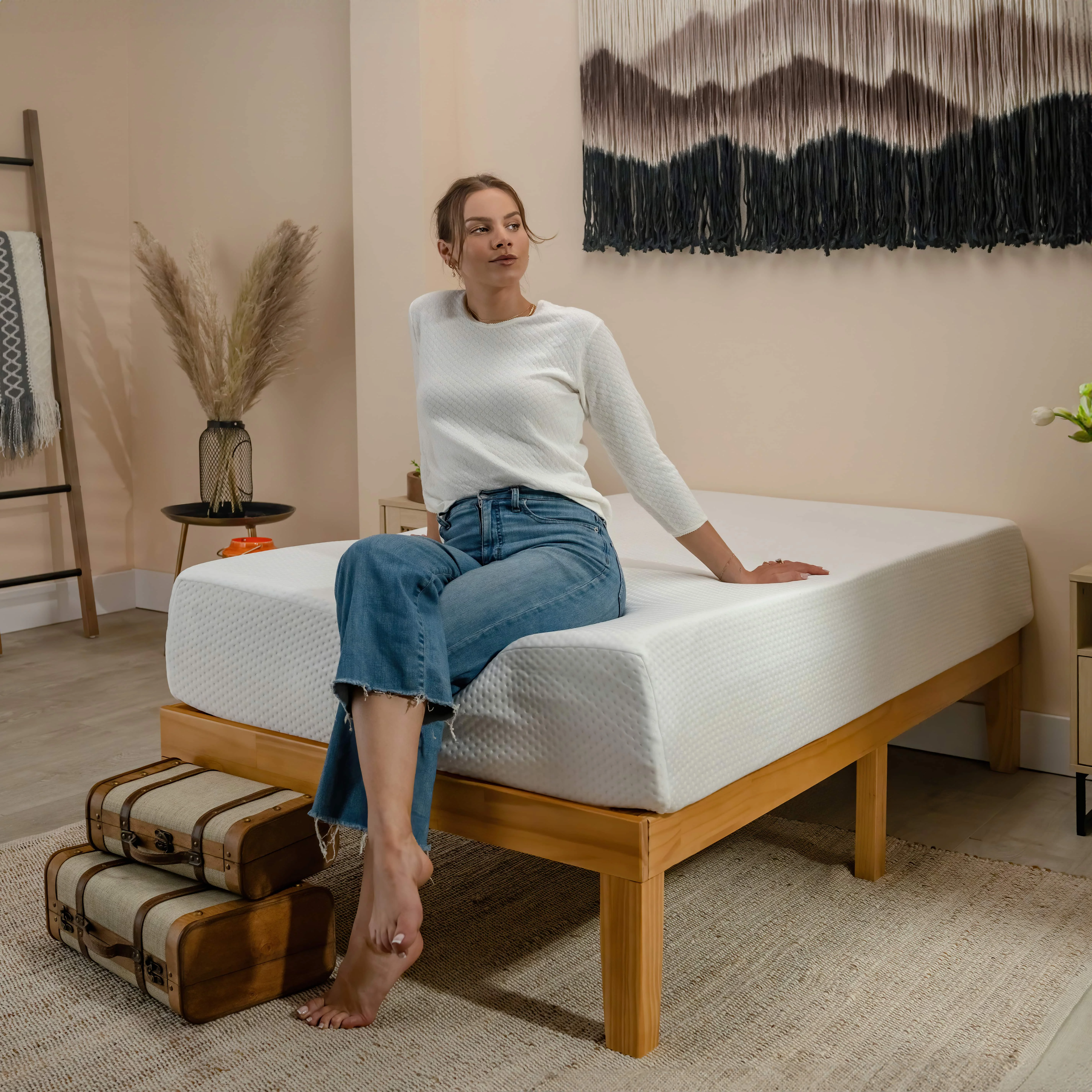 Virtu 10" Memory Foam Mattress Twin, Cooling Green Tea Twin Size Memory Foam Mattress In A Box - Image 13