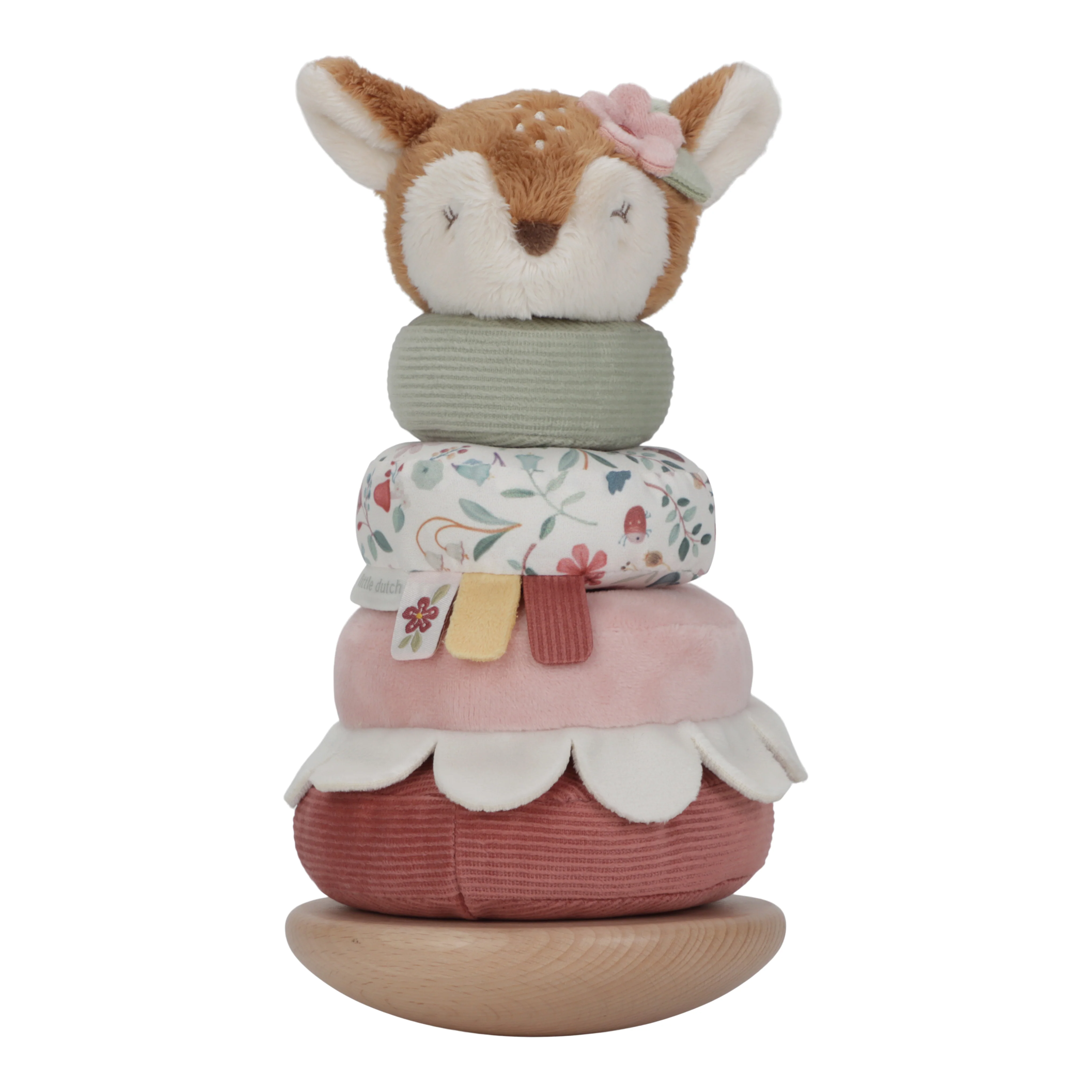 Little Dutch Soft-Stapelturm mit Ringen Fairy Garden