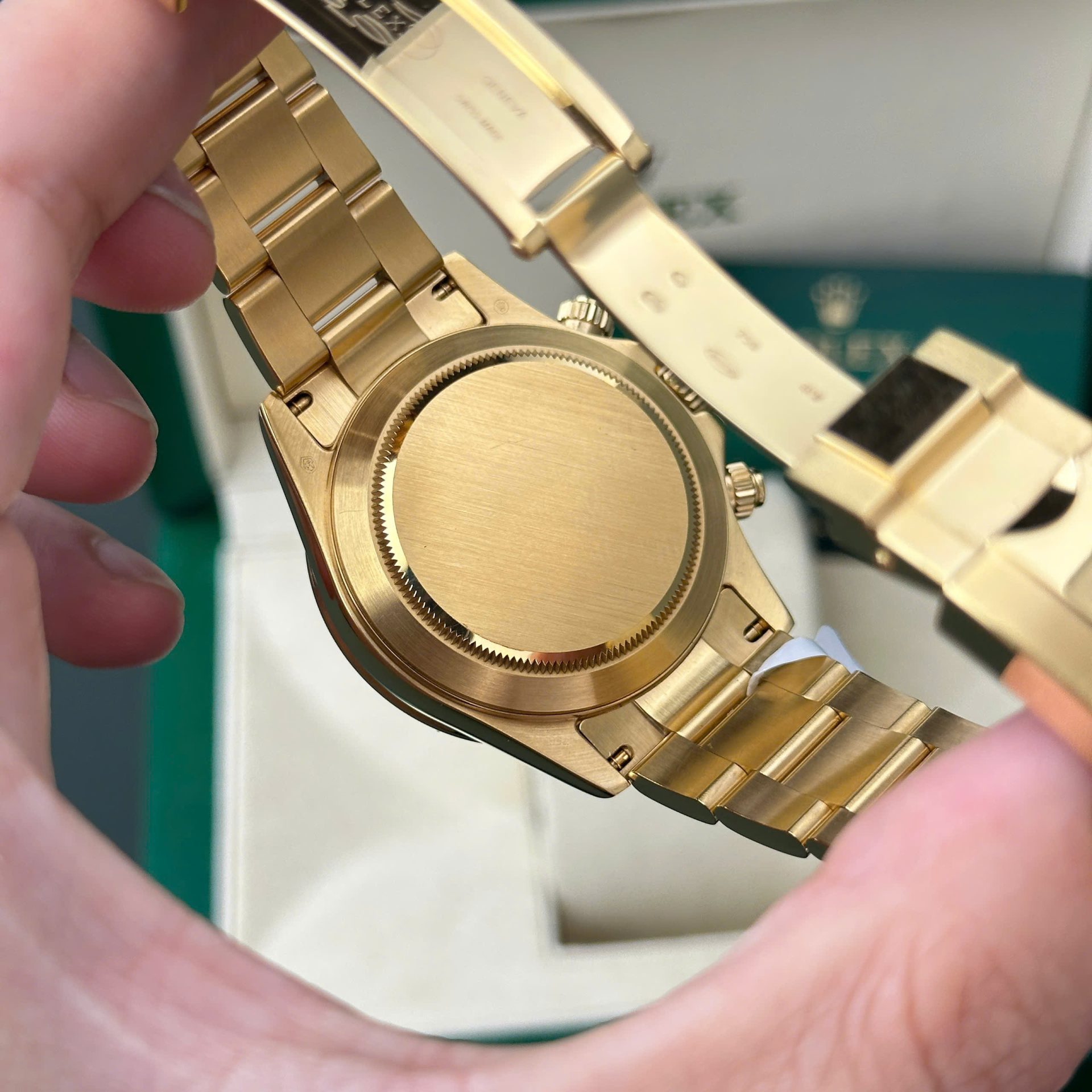 Rolex Daytona 116508 Gold Wrapped Replica 11 Watch Dial Mother Of Pearl 40mm - Top club