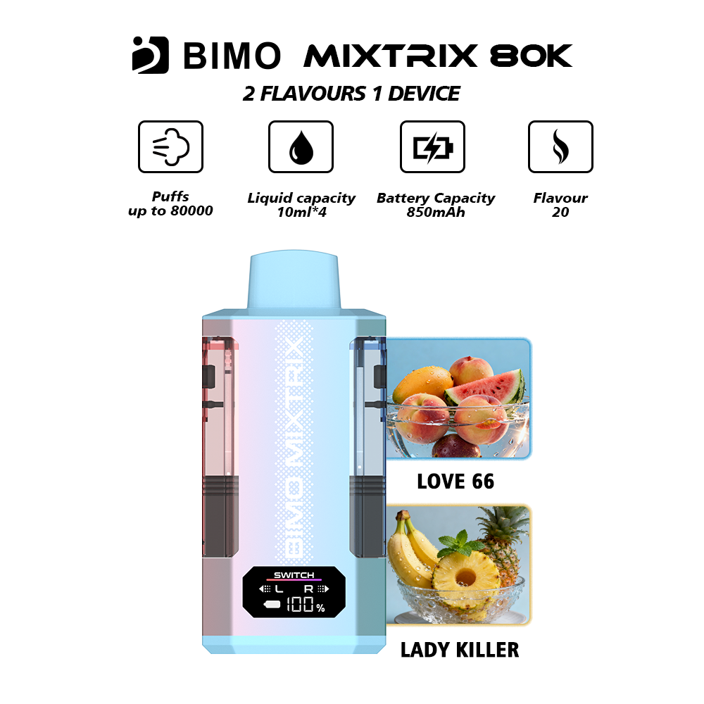 BIMO MIXTRIX 80000 PUFFS