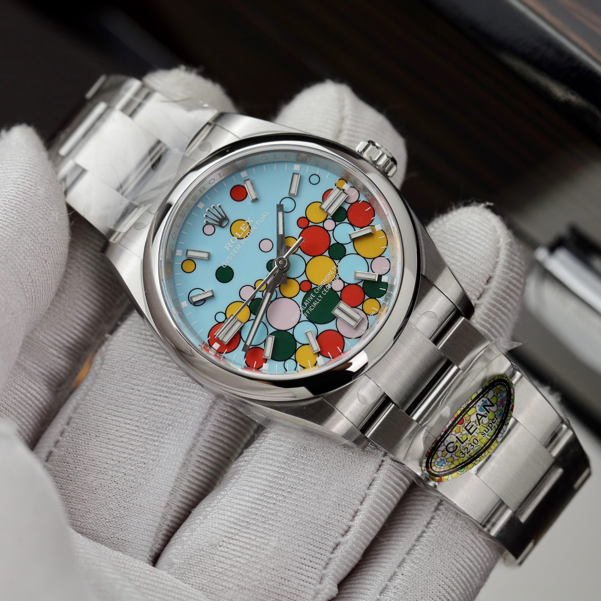 Rolex Replica Watch Oyster Perpetual Celebration Dial Clean Factory 36mm - Elite Watch Atelier