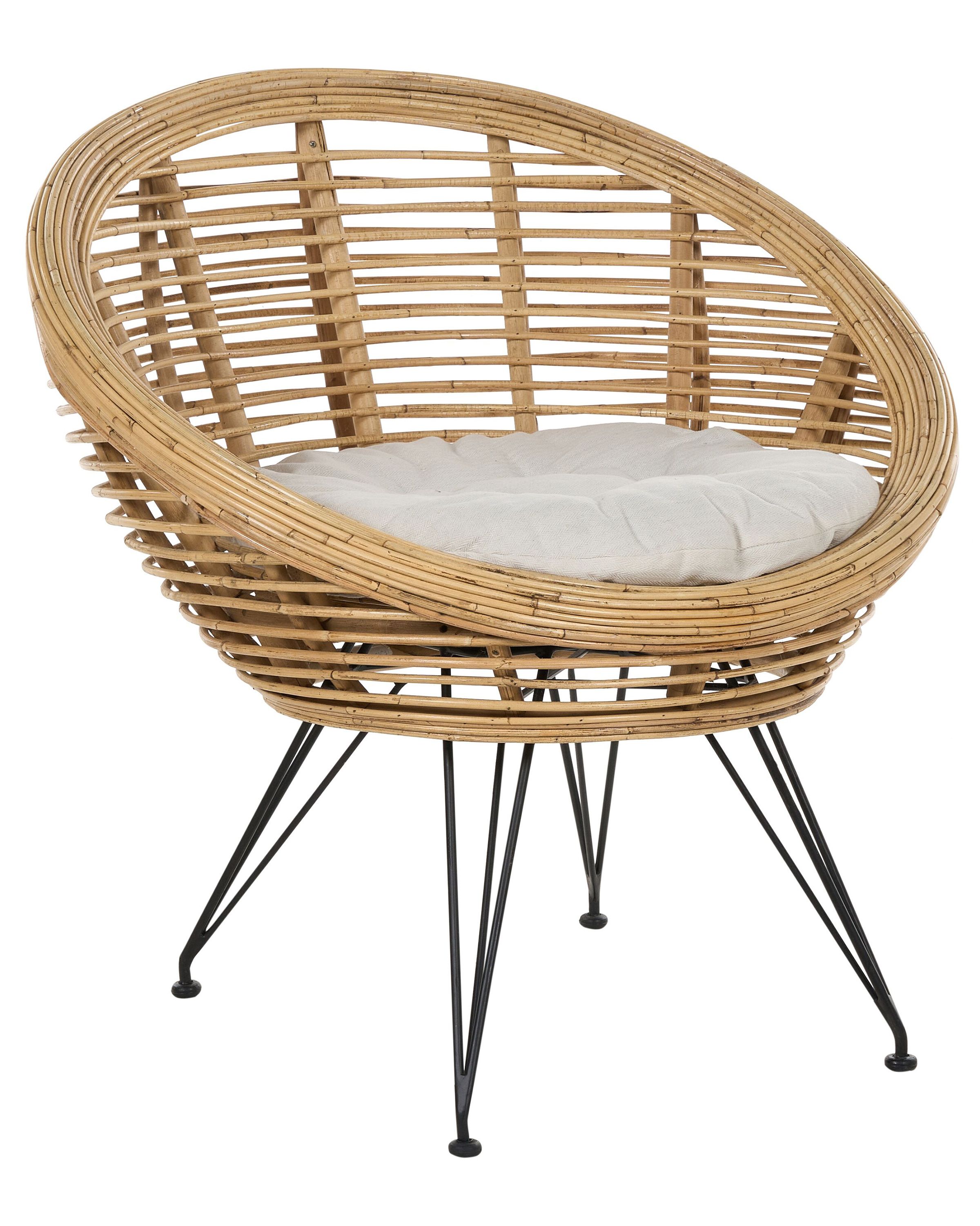 Garden Chair MARATEA Rattan Natural