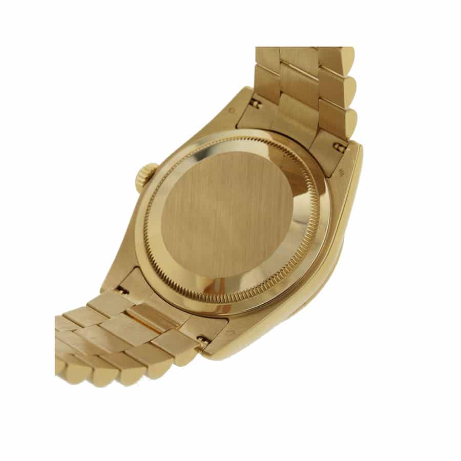 Rolex Day-Date 118238 Yellow Gold Green Dial Replica - Elite Watch Atelier