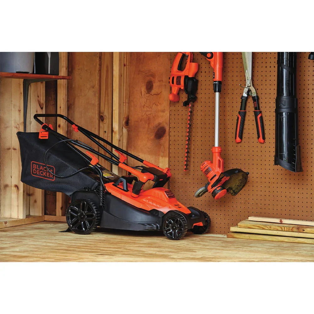 BLACK+DECKER 10 Amp 15 in Corded Electric Lawn Mower - BEMW472BH - Image 12 BLACK+DECKER 10 Amp 15 in Corded Electric Lawn Mower - BEMW472BH - Image 12