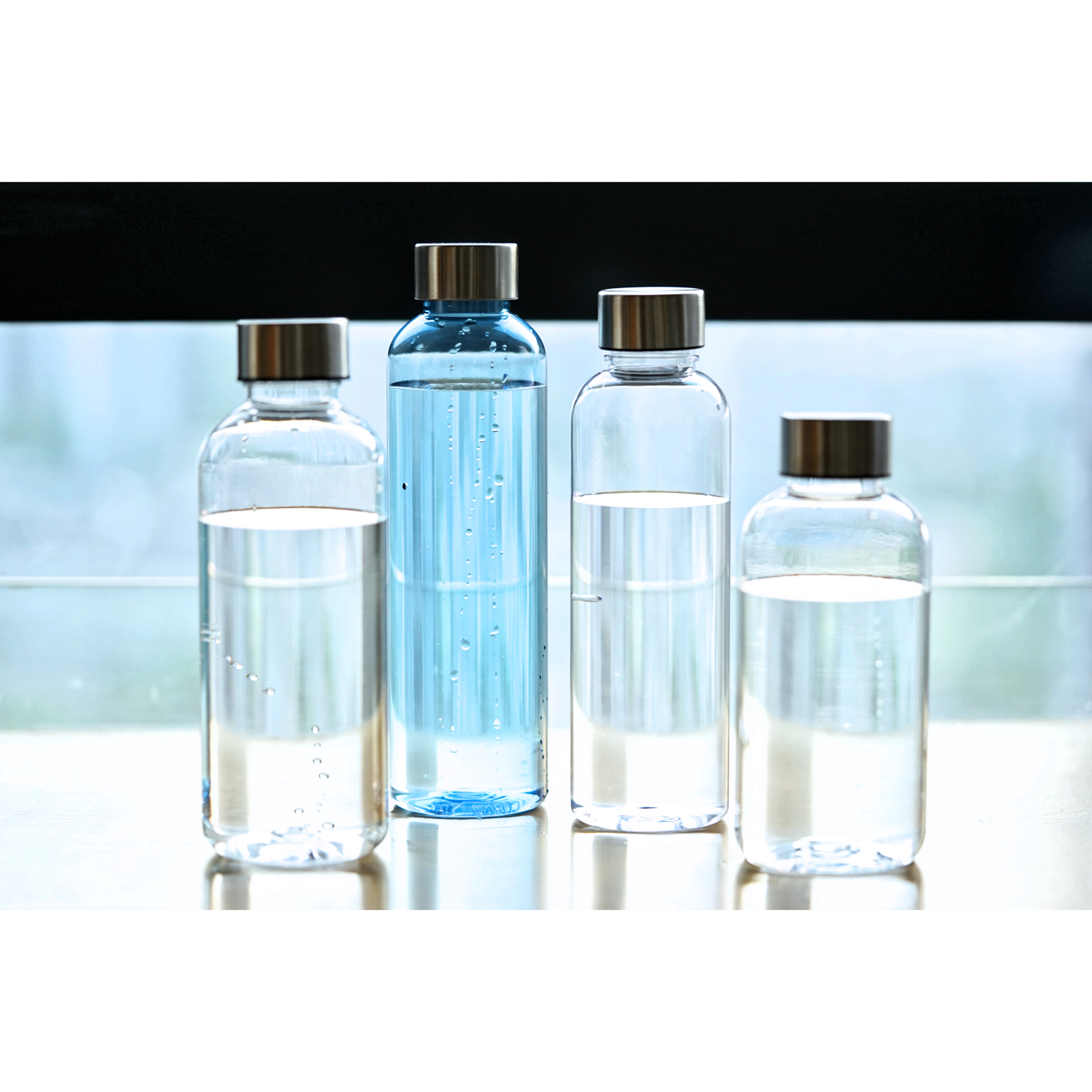 600ML Sports Tritan Plastic Water Bottle Custom Logo Transparency Drinking Vessel Customized Logo Water Bottles