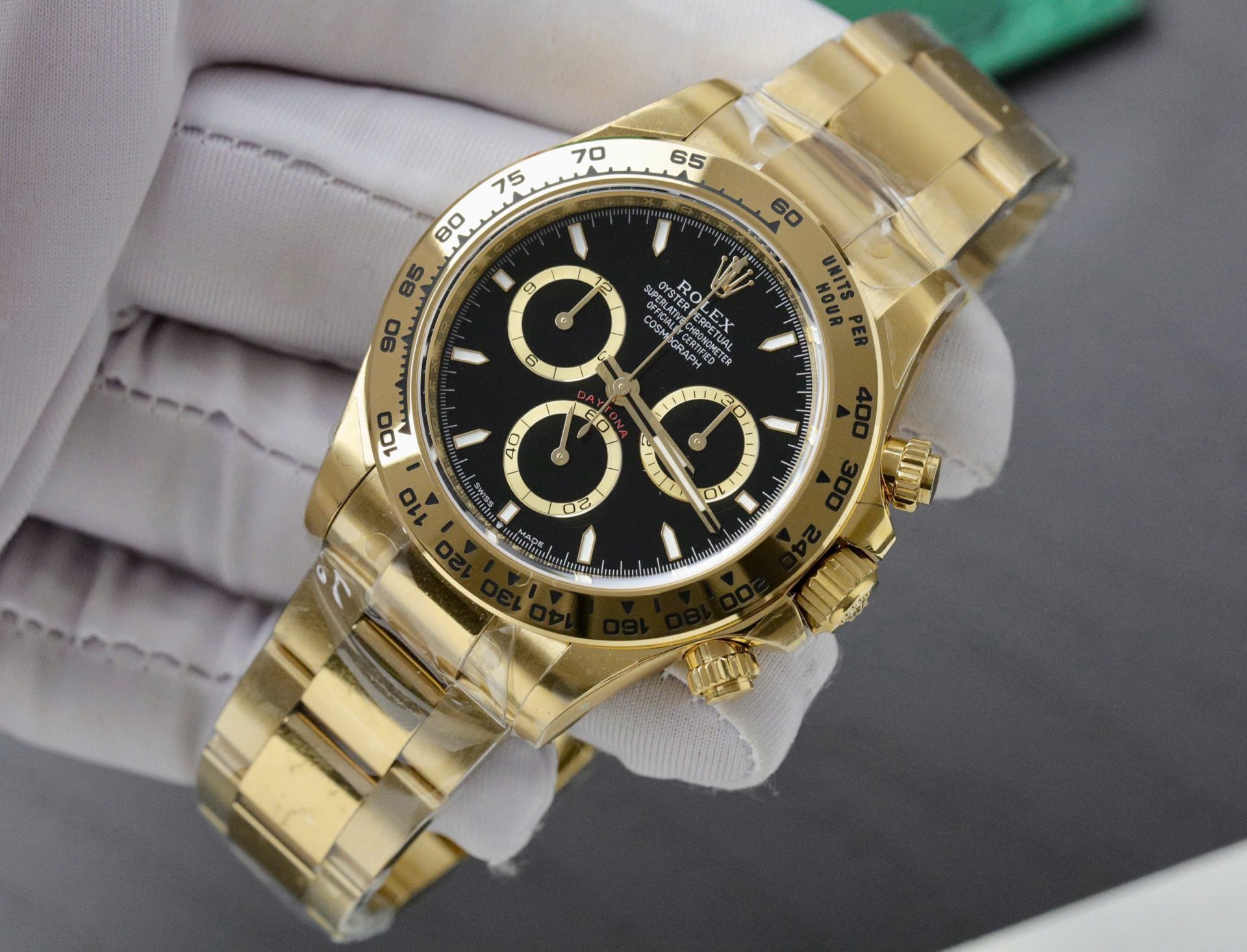 Rolex Cosmograph Daytona M126508 Replica 11 Watch Black Dial 40mm - Elite Watch Atelier