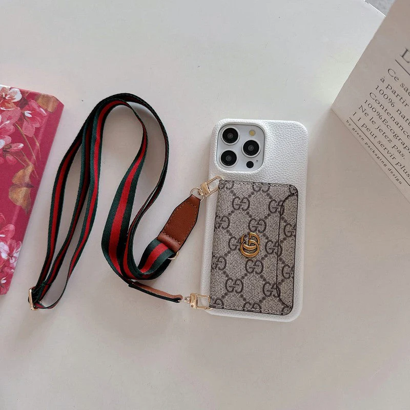 GG Card Bag Crossbody Classic iPhone Case - Wholesale & Influencer