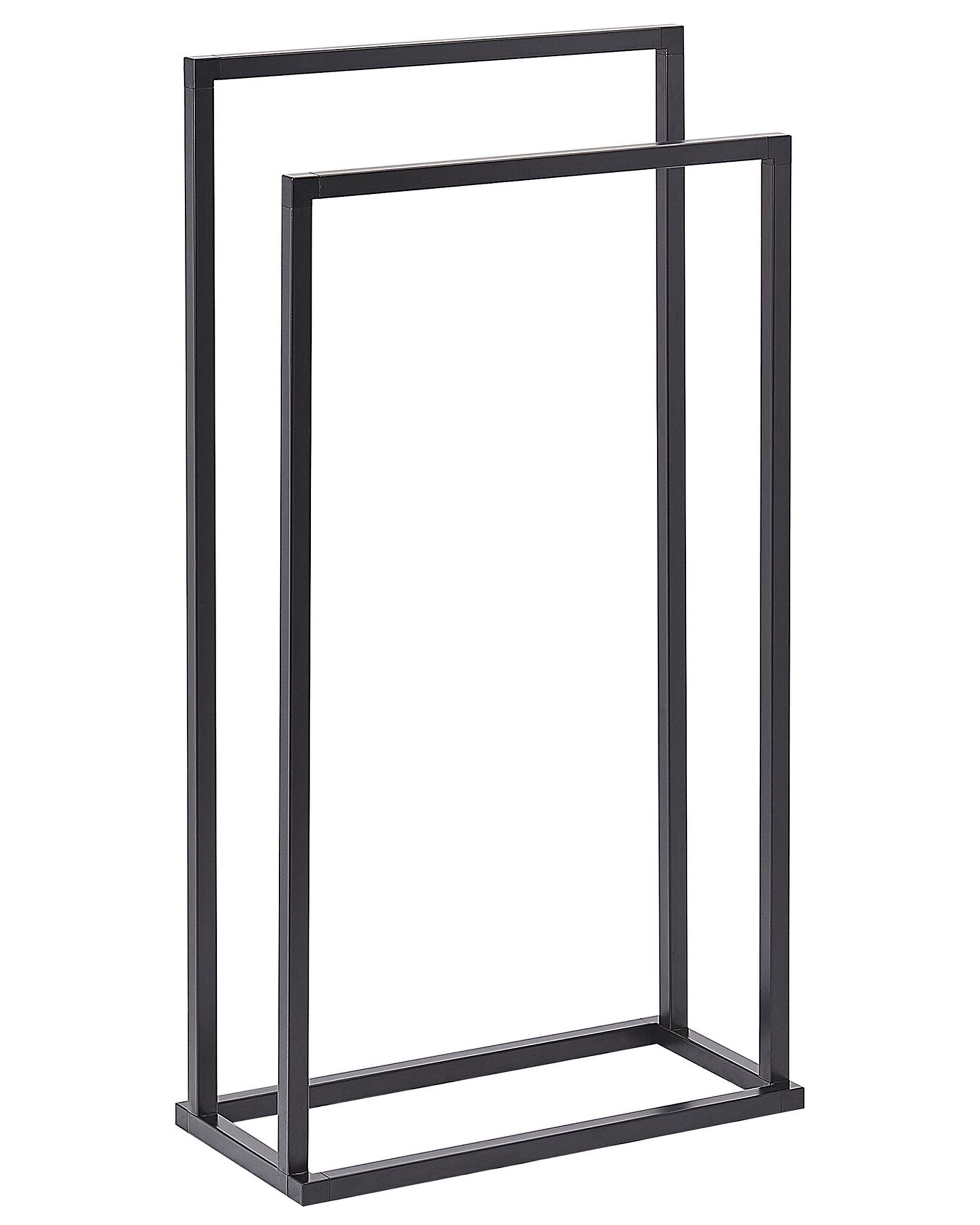 Towel Stand RECREO Metal Black