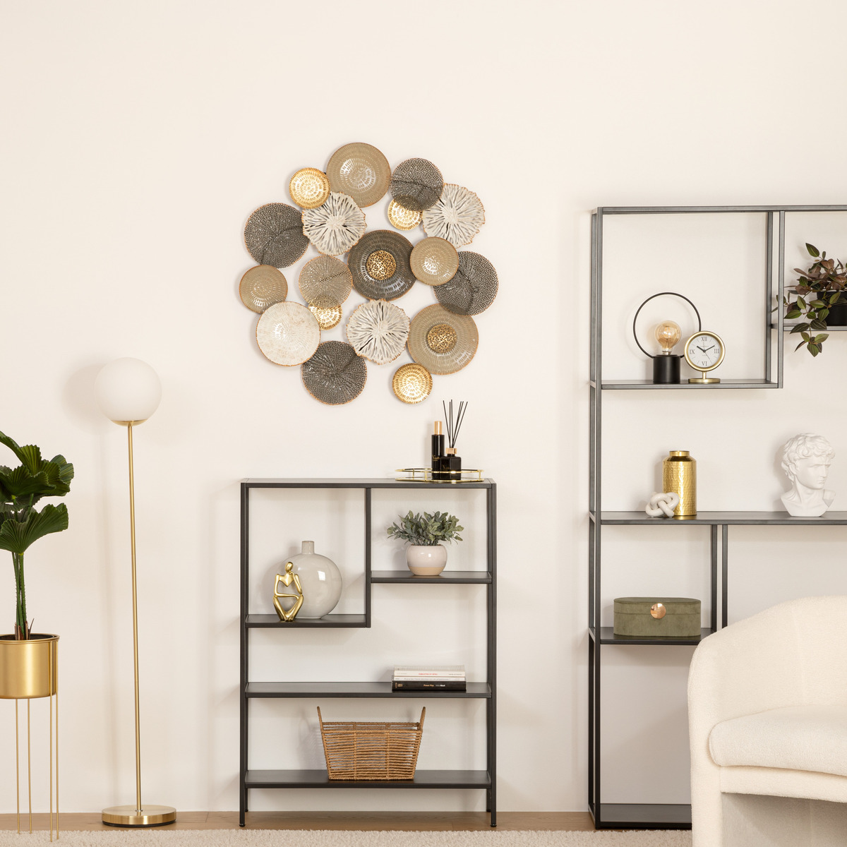 Wall decoration"Leana" 80x80 cm