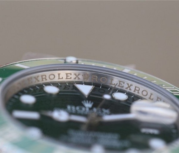 Replica Rolex Submariner 116610 LV Green Ceramic VRF SS Bracelet A2836 - Elite Watch Atelier