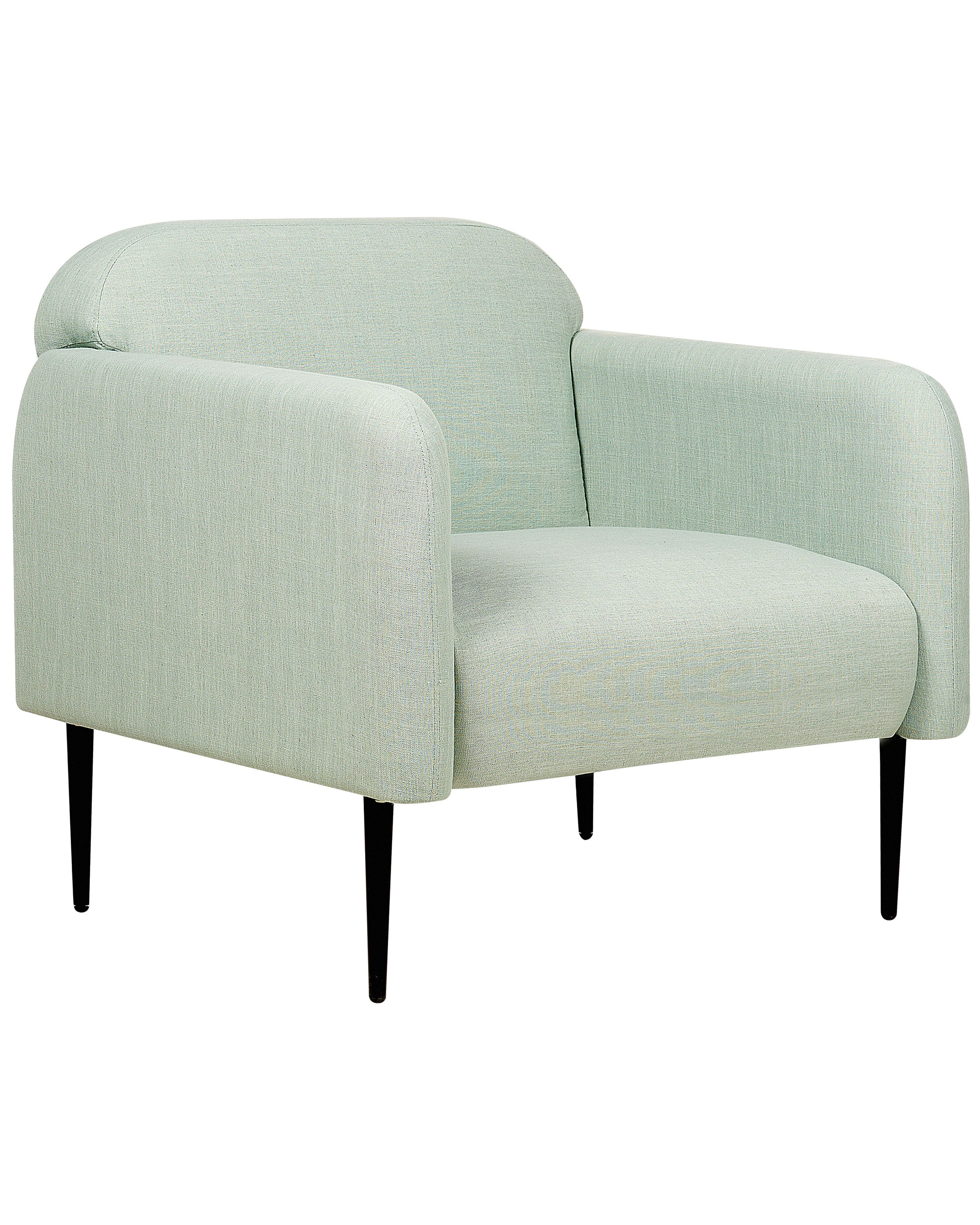 Armchair STOUBY Linen Light Green