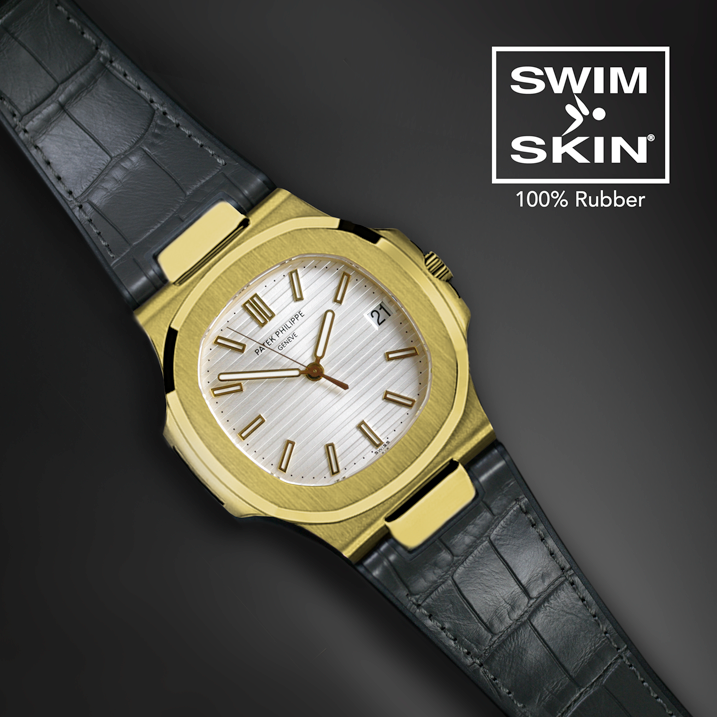 Patek Philippe - Rubber B strap for Nautilus 5711 WG / RG / YG - SwimSkin(1:1 replica) - Top club
